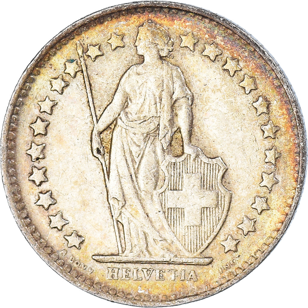 Moneta, Szwajcaria, 1/2 Franc, 1946