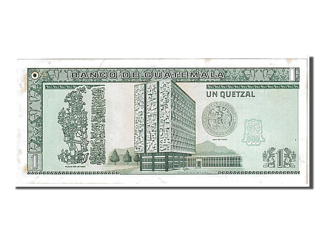 Billete, 1 Quetzal, 1991, Guatemala, KM:73b, EBC