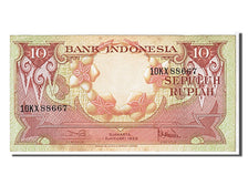 Banconote, Indonesia, 10 Rupiah, 1959, KM:66, SPL