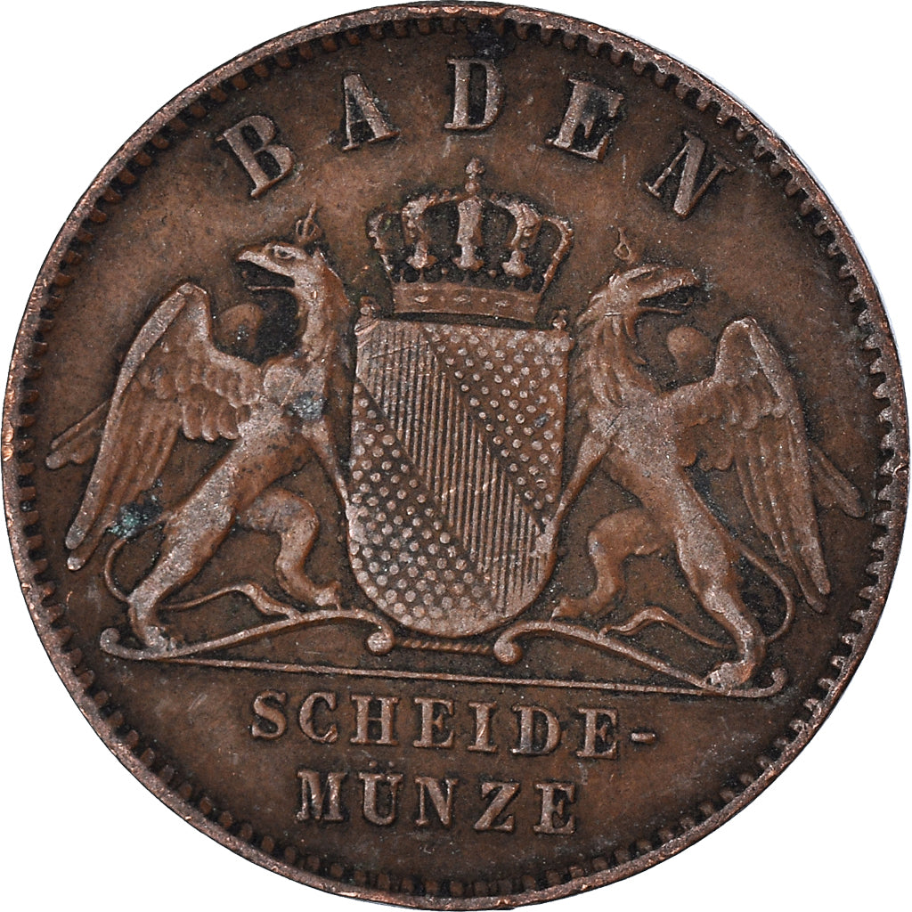 Monnaie, Etats allemands, Kreuzer, 1869