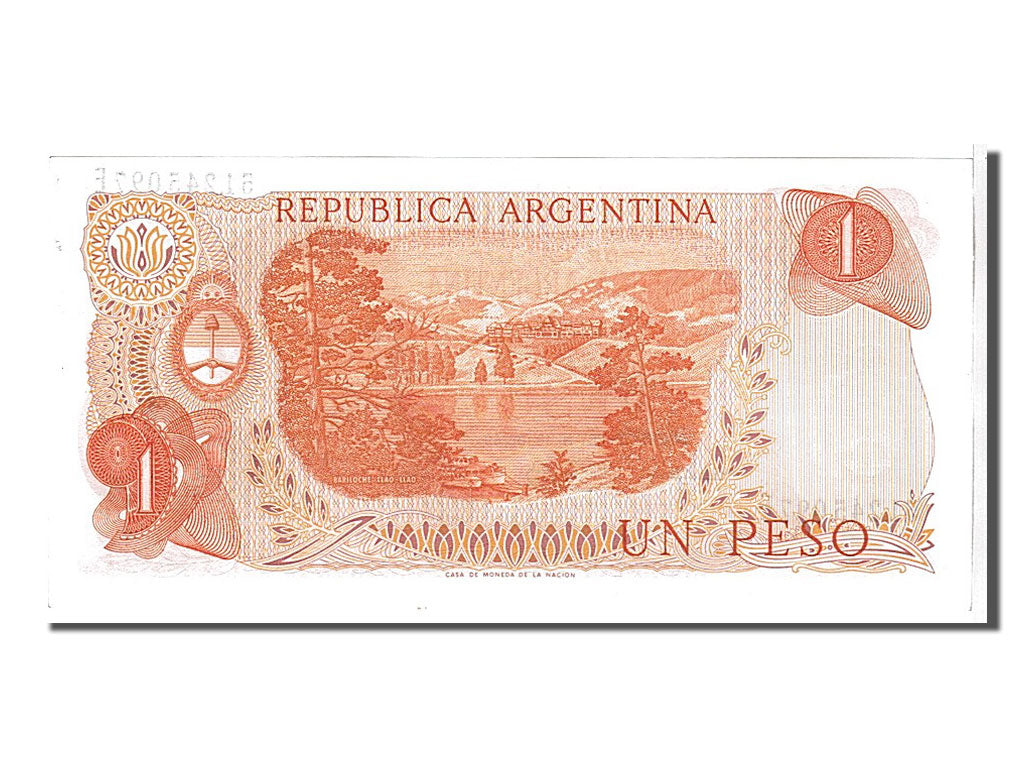 Banknote, Argentina, 1 Peso, 1974, KM:293, UNC(65-70)