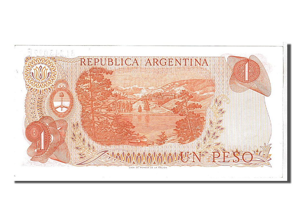 Billete, 1 Peso, 1974, Argentina, SC