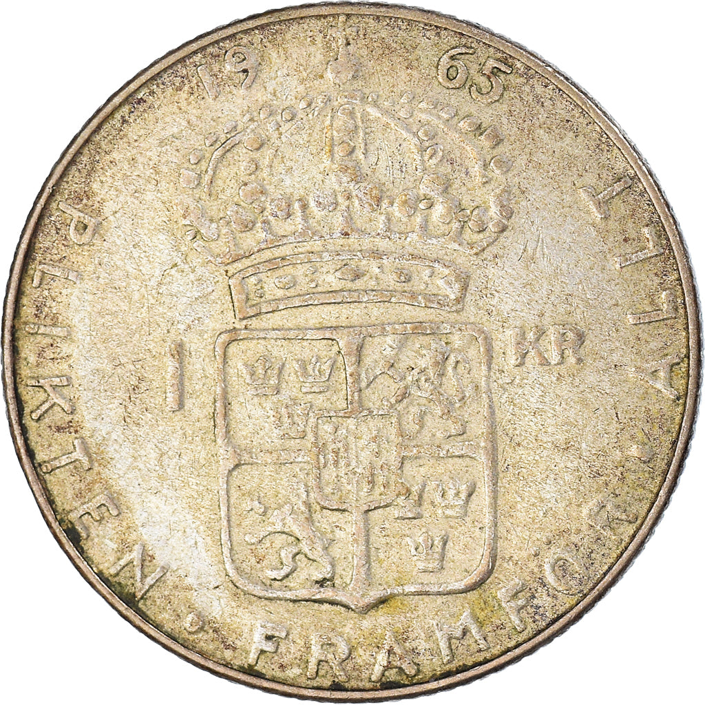 Munten, Zweden, Krona, 1965