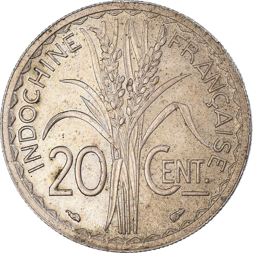 Monnaie, Indochine française, 20 Cents, 1939