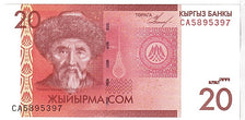 Banknote, KYRGYZSTAN, 20 Som, 2009, KM:24a, UNC(65-70)