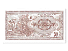 Banknote, Macedonia, 50 (Denar), 1992, KM:3a, UNC(65-70)