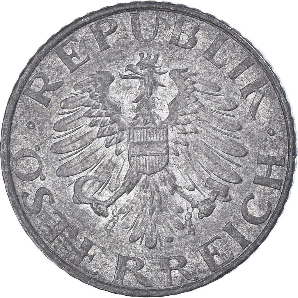 Moeda, Áustria, 5 Groschen, 1962