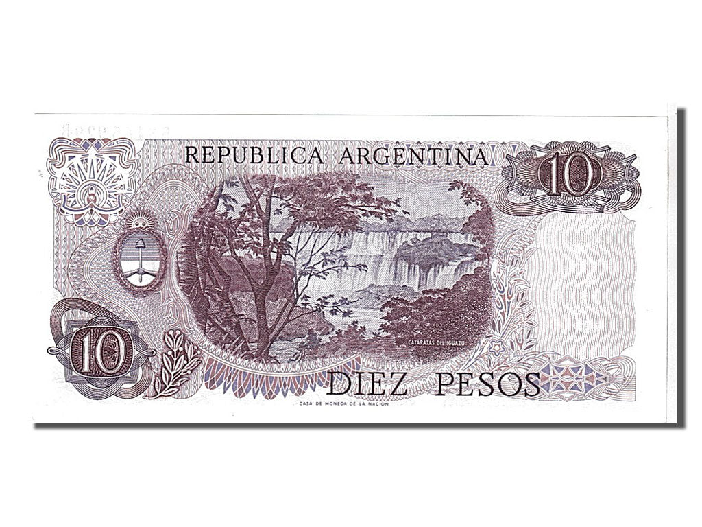 Banknot, Argentina, 10 Pesos, 1973, UNC(65-70)