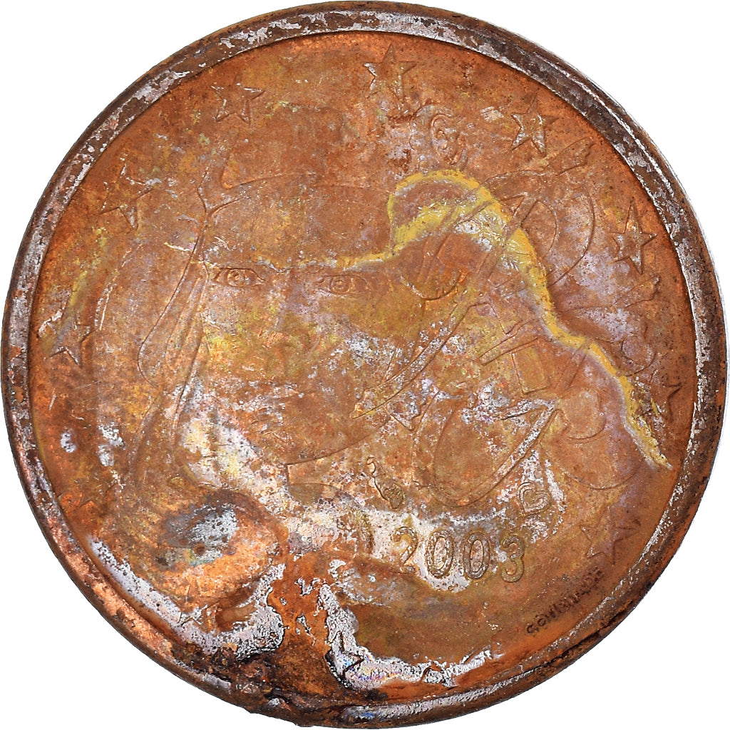 Coin, France, 5 Euro Cent, 2003