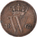 Monnaie, Pays-Bas, Cent, 1862