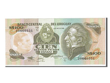 Banknote, Uruguay, 100 Nuevos Pesos, 1987, KM:62a, UNC(65-70)