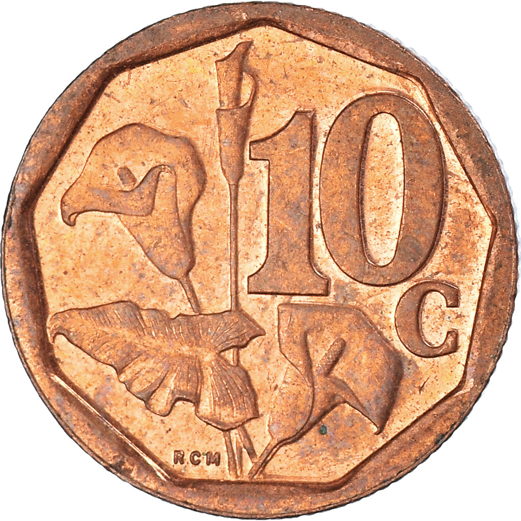 Moneta, Sudafrica, 10 Rand, 2017
