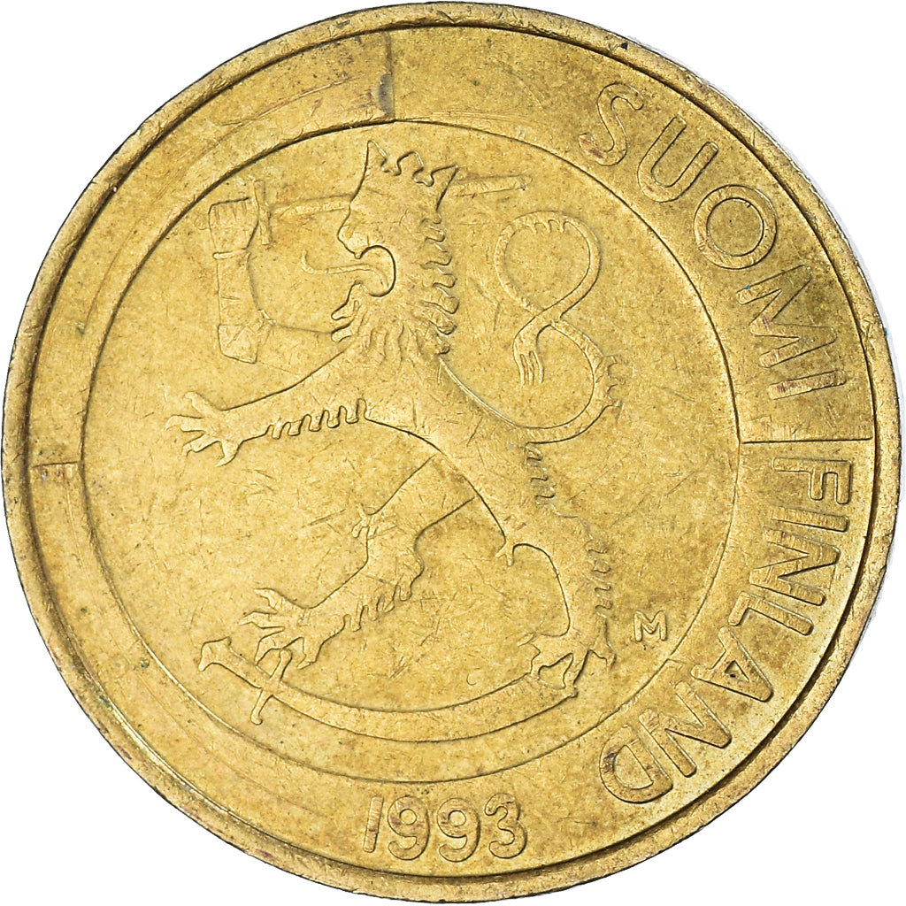 Moneta, Finlandia, Markka, 1993