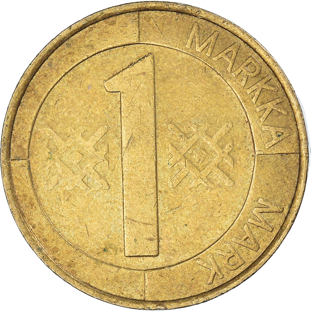 Coin, Finland, Markka, 1993
