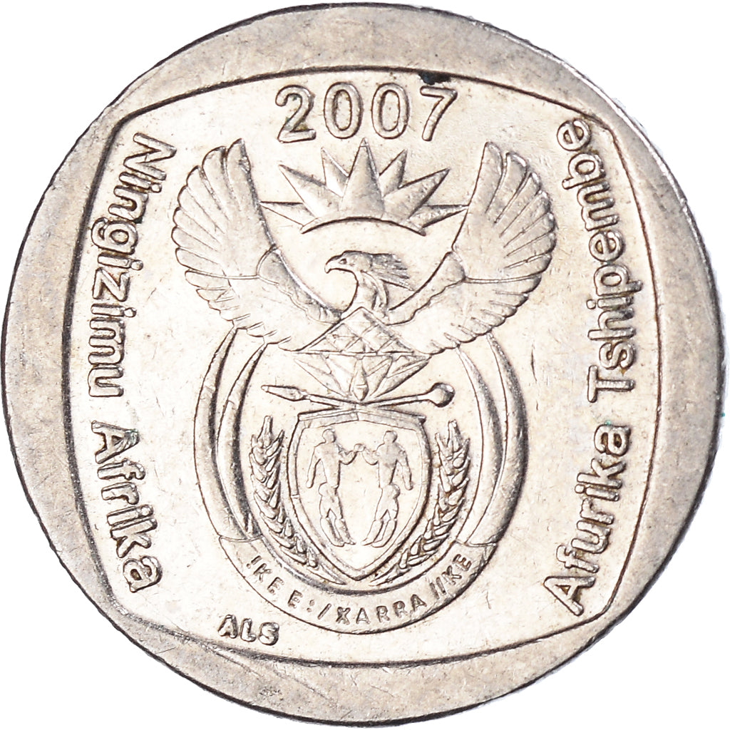 Moneda, Sudáfrica, Rand, 2007