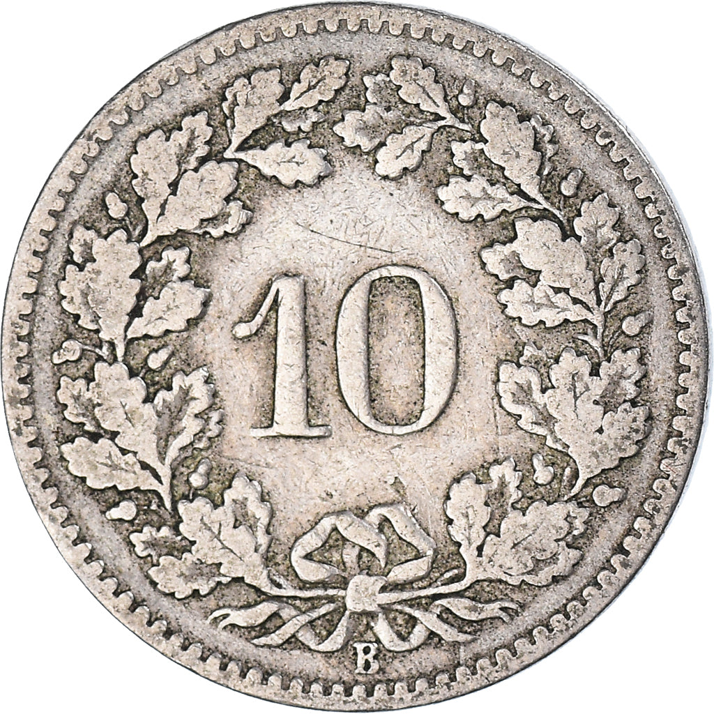 Münze, Schweiz, 10 Rappen, 1899
