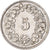 Coin, Switzerland, 5 Rappen, 1954
