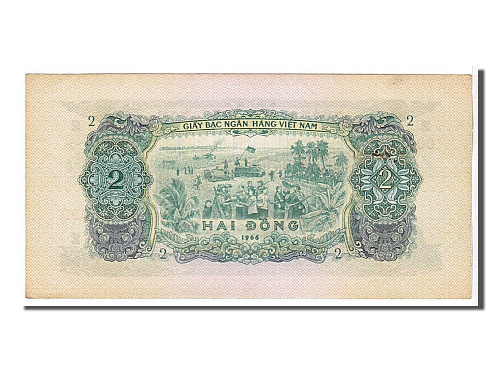 Banknote, South Viet Nam, 2 D<ox>ng, 1966, KM:41a, UNC(63)