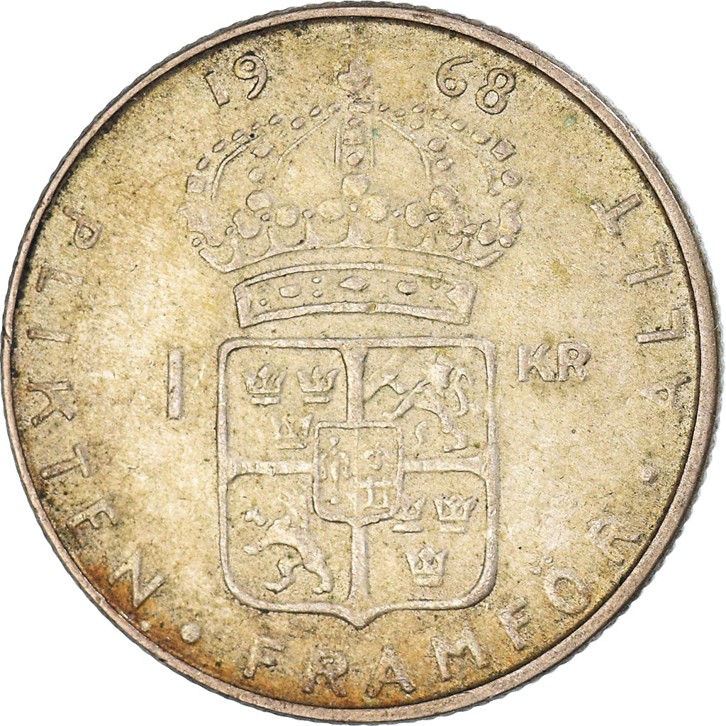 Moneta, Szwecja, Krona, 1968