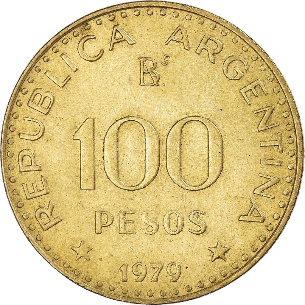 Moneda, Argentina, 100 Pesos, 1979