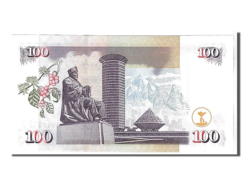 Banconote, Kenya, 100 Shillings, 2006, FDS