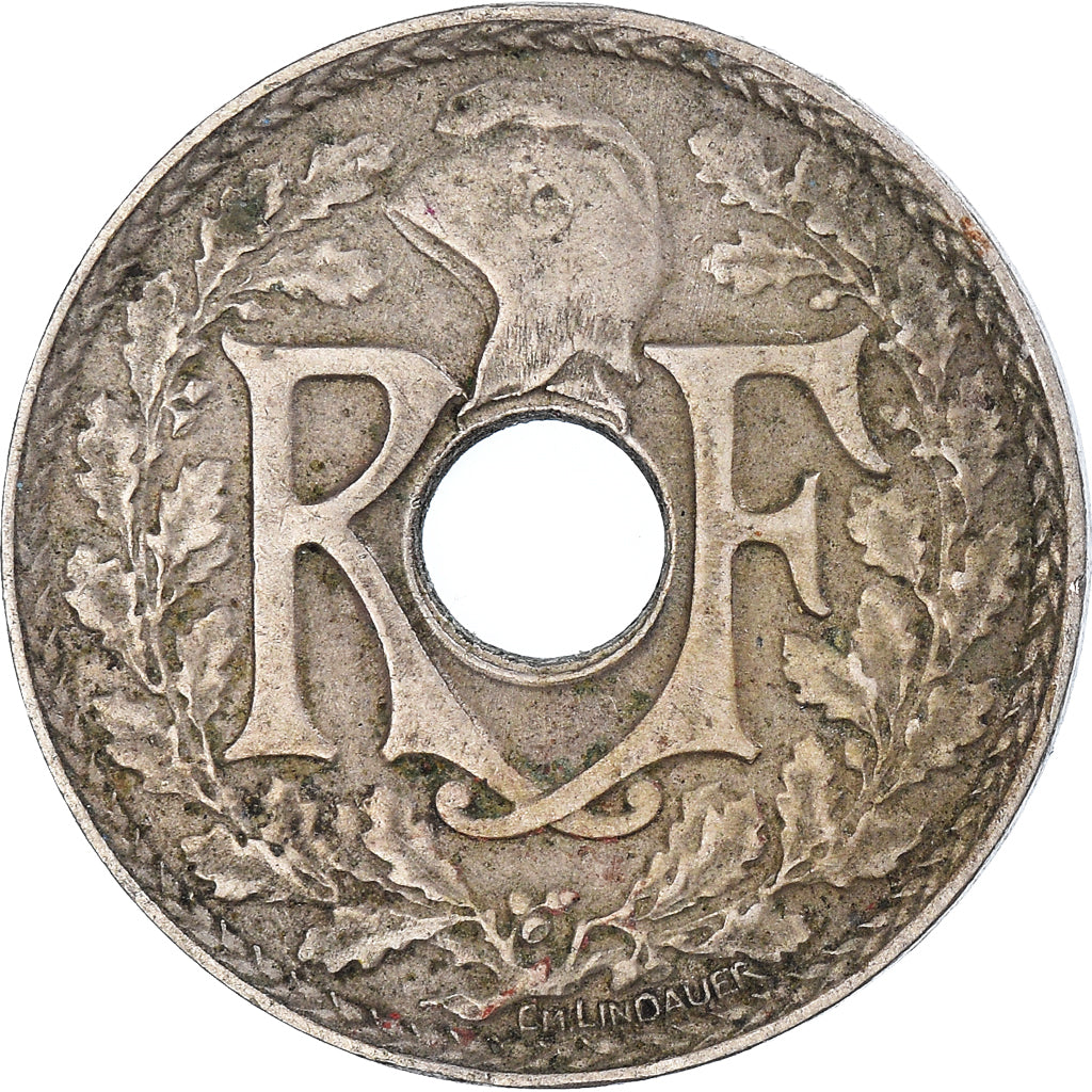 Francja, 25 Centimes, 1922