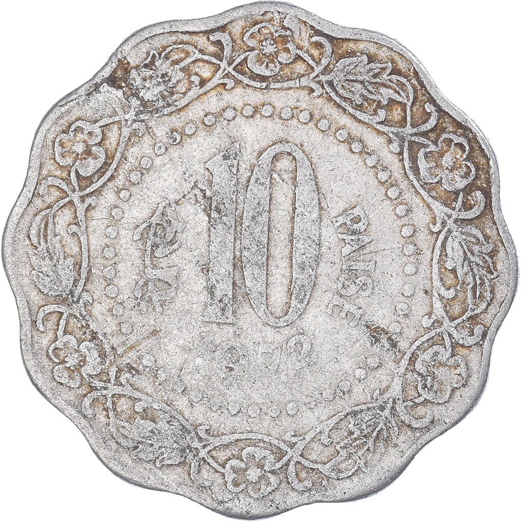 Munten, INDIAASE REPUBLIEK, 10 Paise, 1972