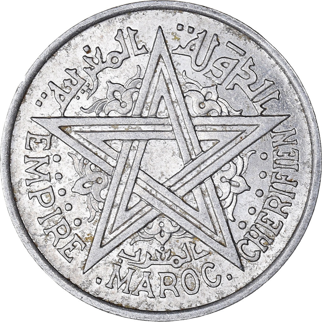 Coin, Morocco, 2 Francs, 1370