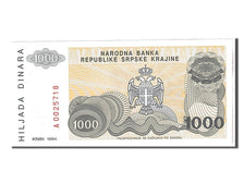 Billet, Croatie, 1000 Dinara, 1994, KM:R30a, NEUF