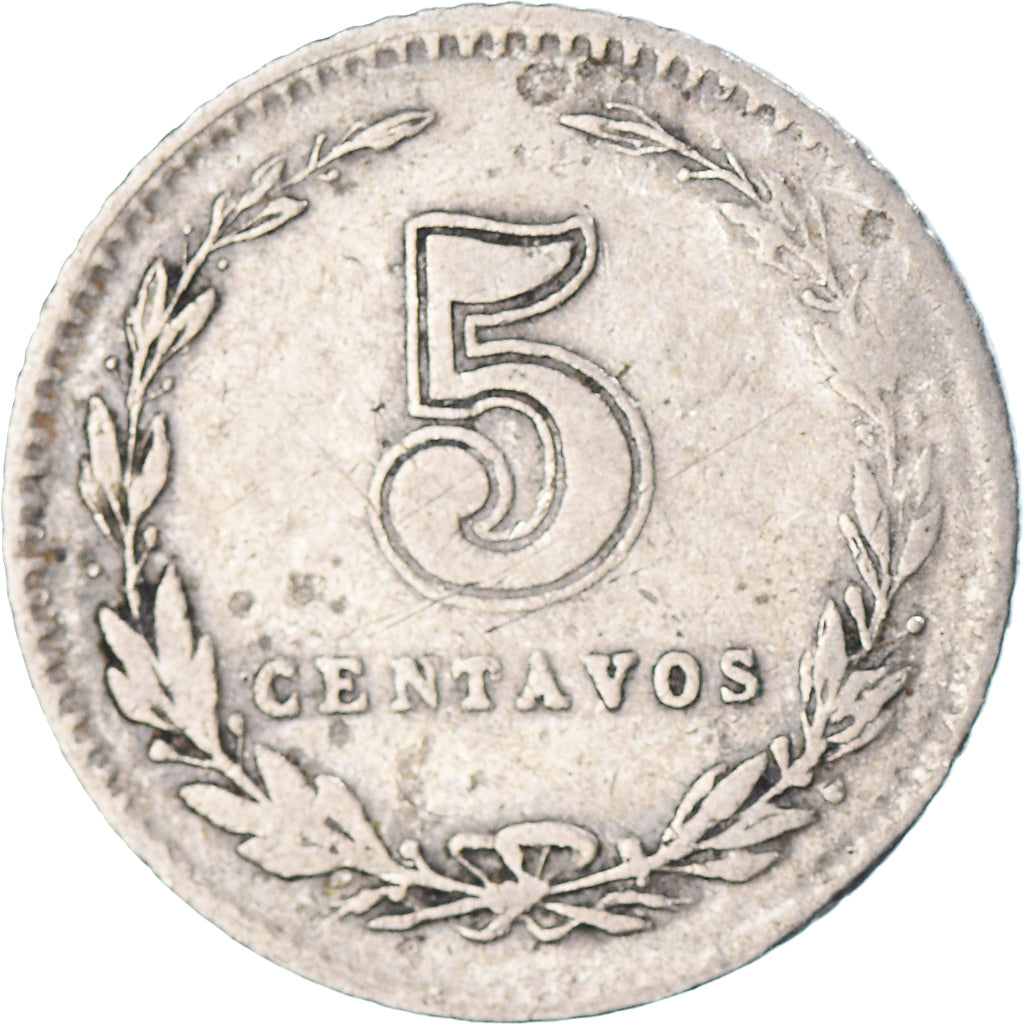 Münze, Argentinien, 5 Centavos, 1925