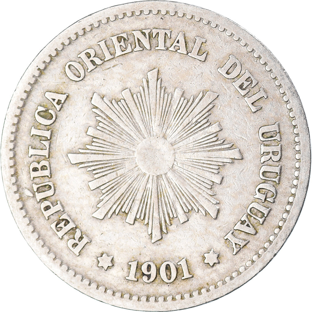 Monnaie, Uruguay, 5 Centesimos, 1901