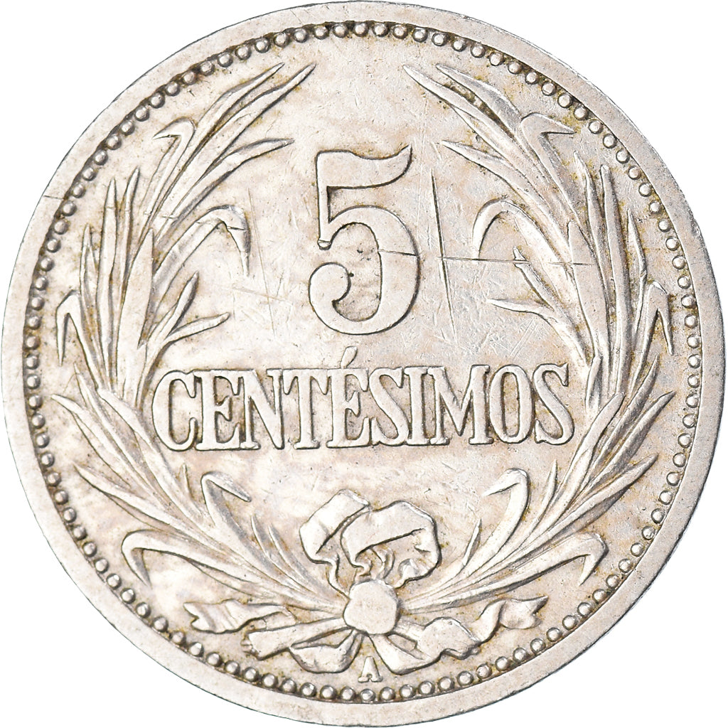 Monnaie, Uruguay, 5 Centesimos, 1901