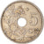 Monnaie, Belgique, 5 Centimes, 1932