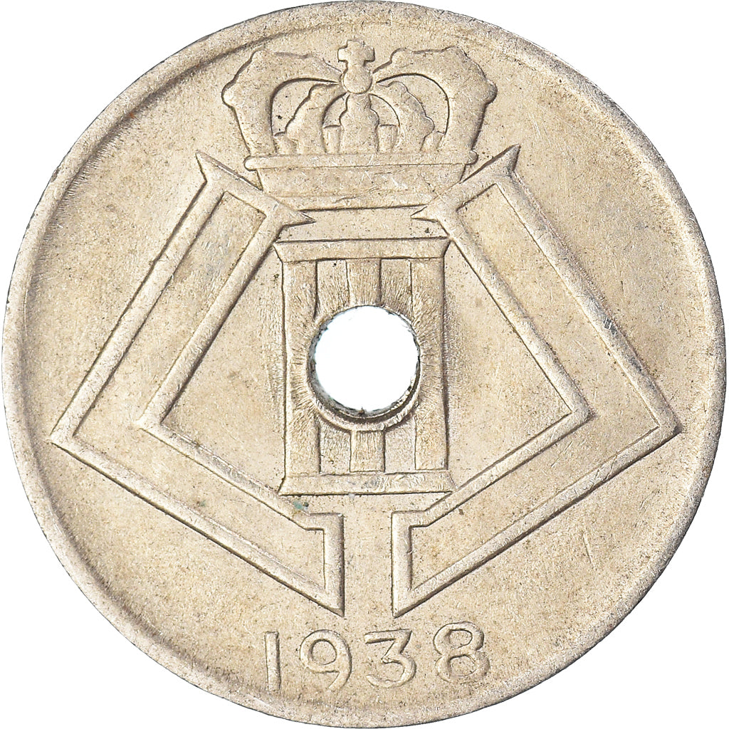 Moneta, Belgia, 5 Centimes, 1938