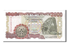 Biljet, Ghana, 2000 Cedis, 2002, KM:33g, NIEUW