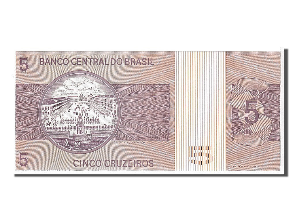 Banknote, Brazil, 5 Cruzeiros, 1970, UNC(65-70)