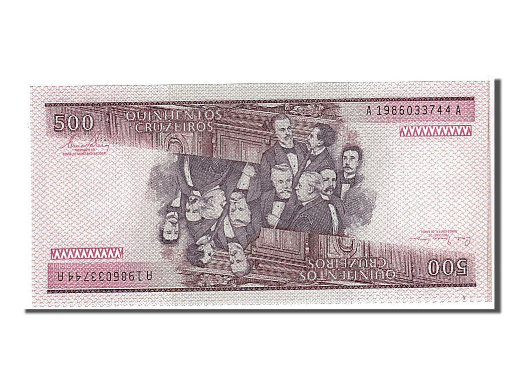Banknote, Brazil, 500 Cruzeiros, 1981, UNC(65-70)