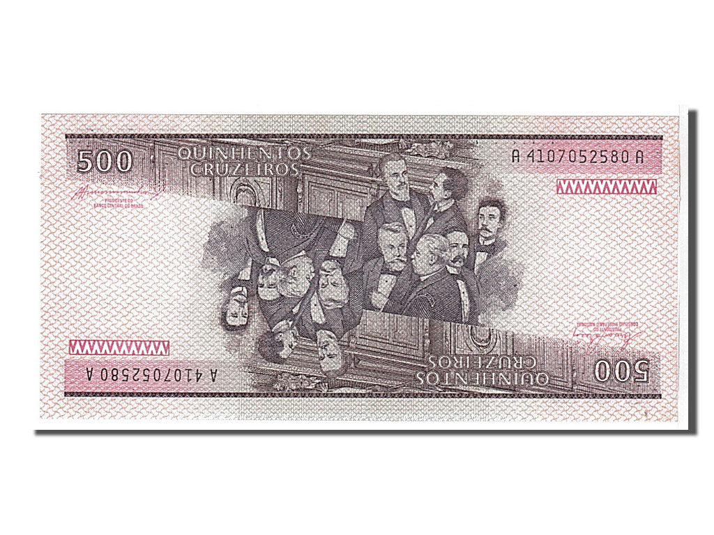 Banknote, Brazil, 500 Cruzeiros, 1981, UNC(65-70)