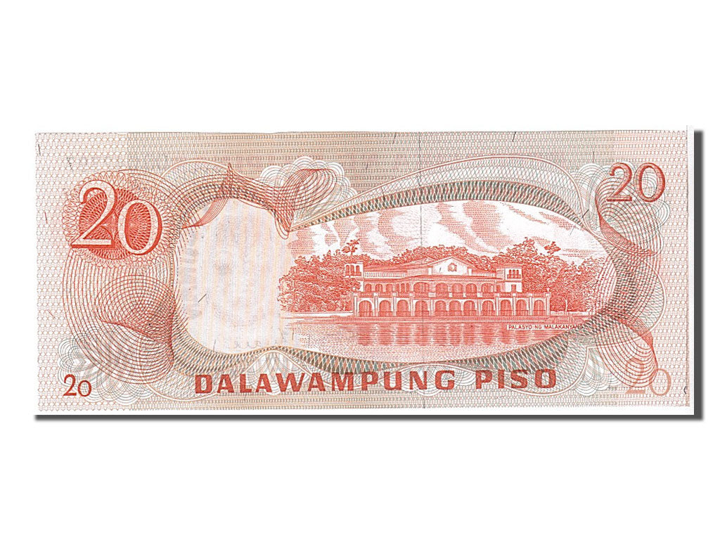 Banknote, Philippines, 20 Piso, 1969, KM:145b, UNC(65-70)