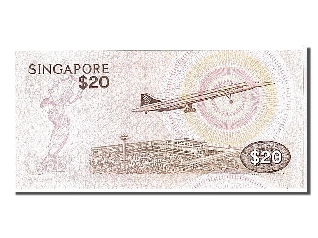 Banconote, Singapore, 20 Dollars, 1979, KM:12, FDS