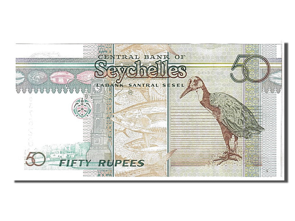 Banconote, Seychelles, 50 Rupees, 1998, FDS