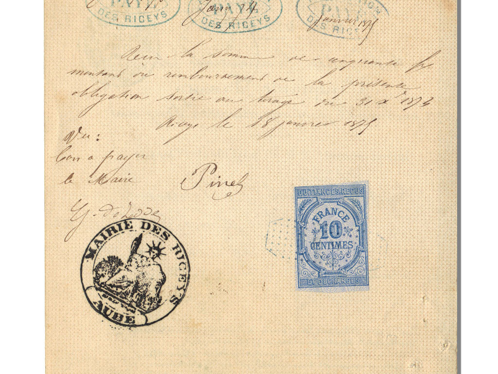 Frankreich, Les Riceys, 50 Francs, 1872-03-29, UNZ-