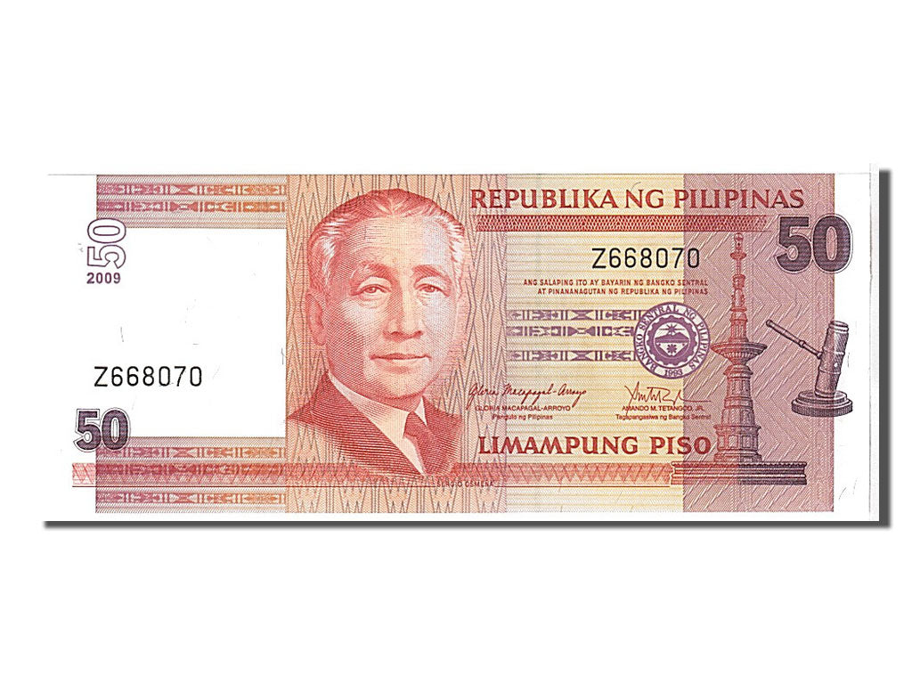 Banknote, Philippines, 50 Piso, 2009, UNC(65-70)