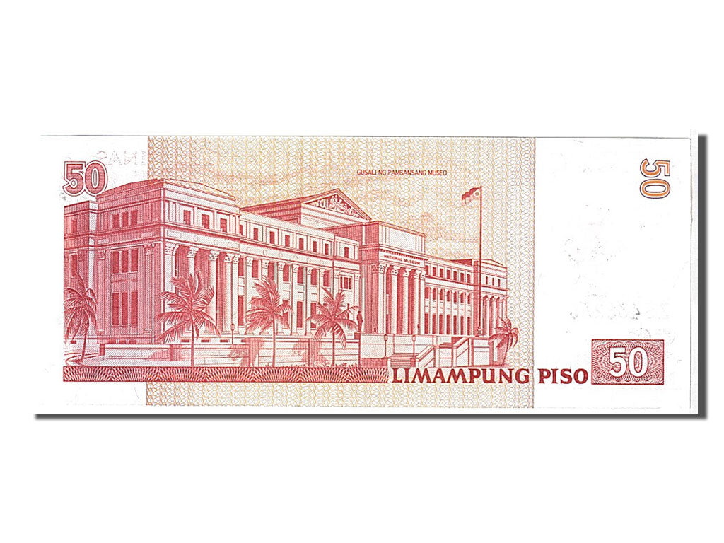 Geldschein, Philippinen, 50 Piso, 2012, KM:193d, UNZ