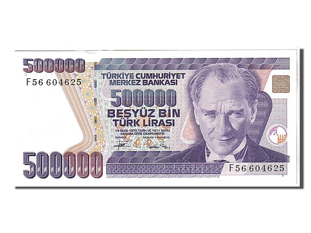 Banknote, Turkey, 500,000 Lira, 1993, UNC(65-70)