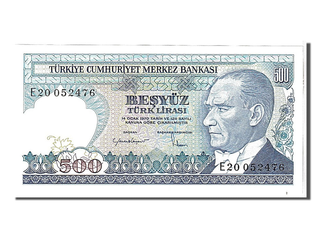 Banknote, Turkey, 500 Lira, 1983, KM:195, UNC(65-70)