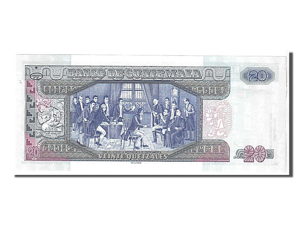 Banknote, Guatemala, 20 Quetzales, 2006, UNC(65-70)