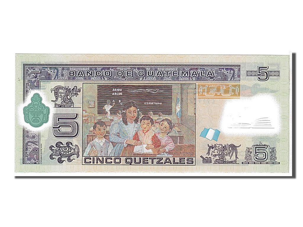 Billet, Guatemala, 5 Quetzales, 2011, KM:122, NEUF