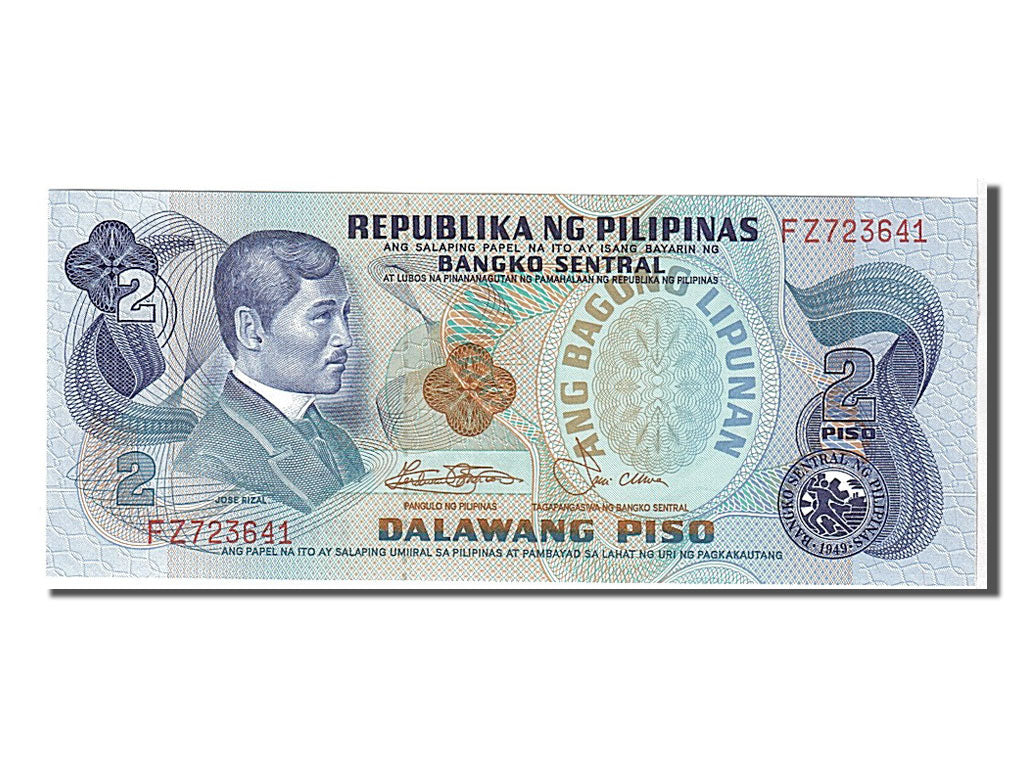 Billet, Philippines, 2 Piso, 1978, NEUF