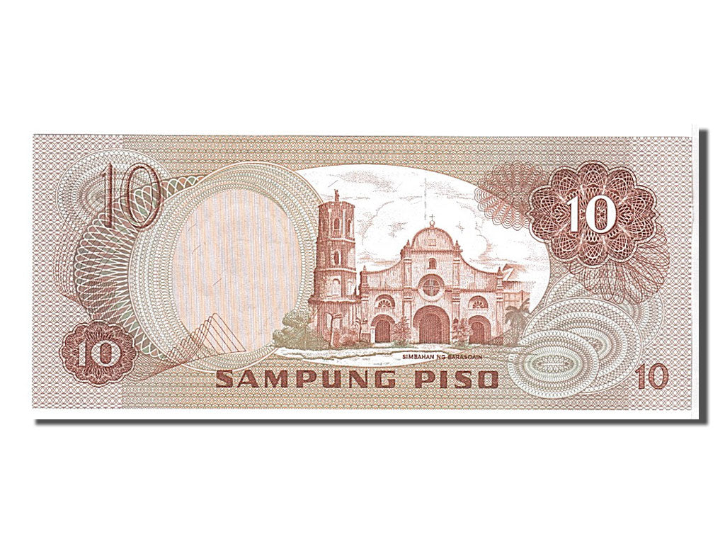 Banknote, Philippines, 10 Piso, UNC(65-70)
